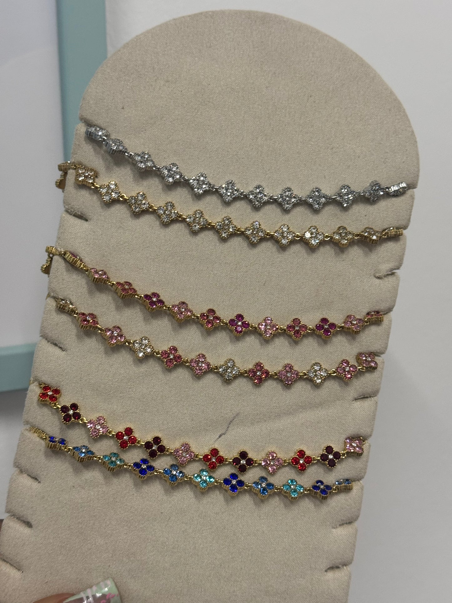 Dahlia Tennis Bracelet