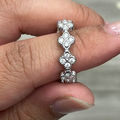 Dahlia flower ring