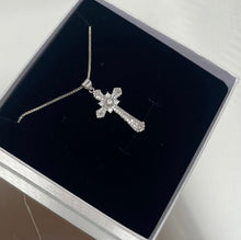 Load image into Gallery viewer, Medium Skinny Cross Necklace
