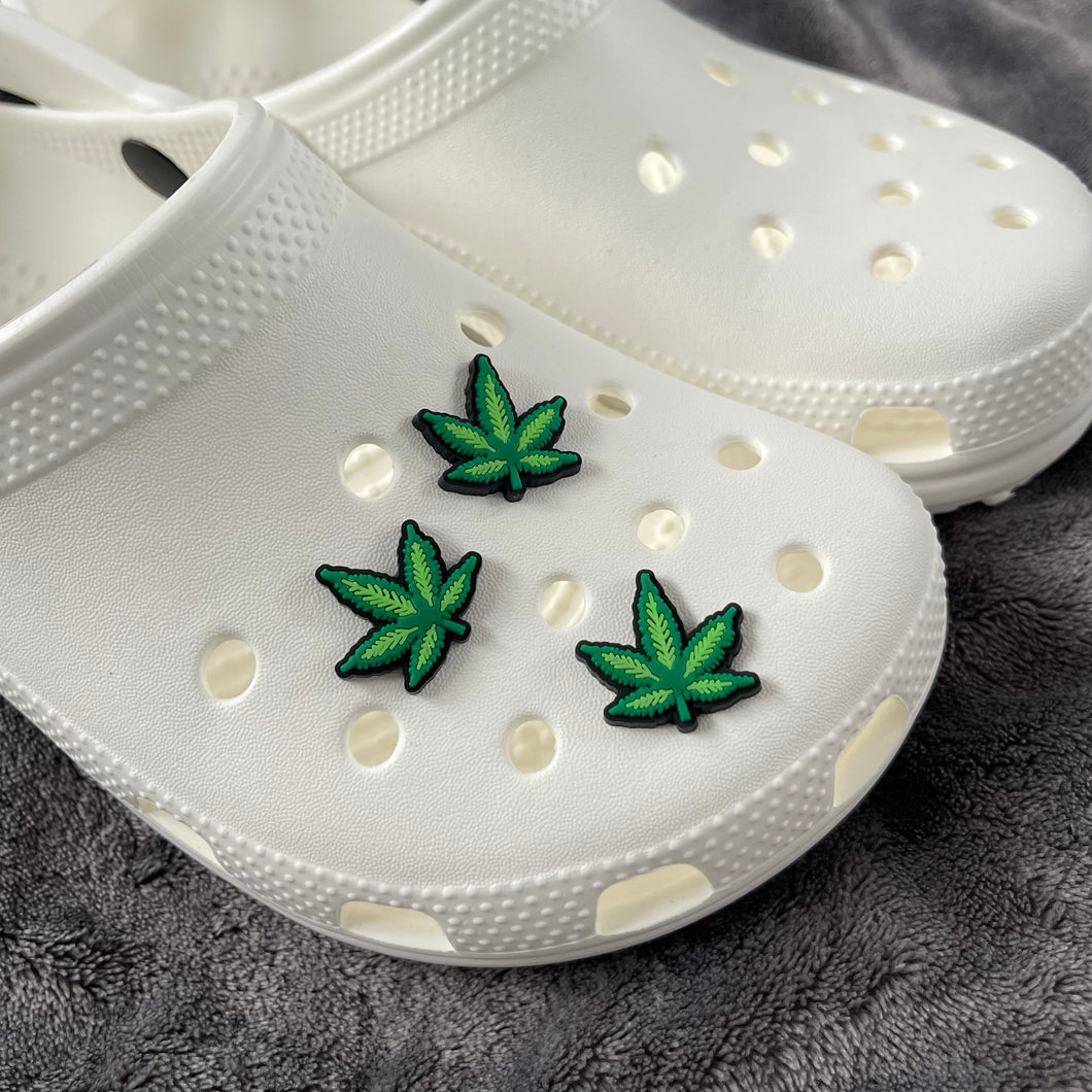 Plant shoe charm