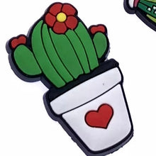 Load image into Gallery viewer, Cactus shoe charms
