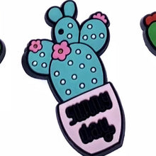 Load image into Gallery viewer, Cactus shoe charms
